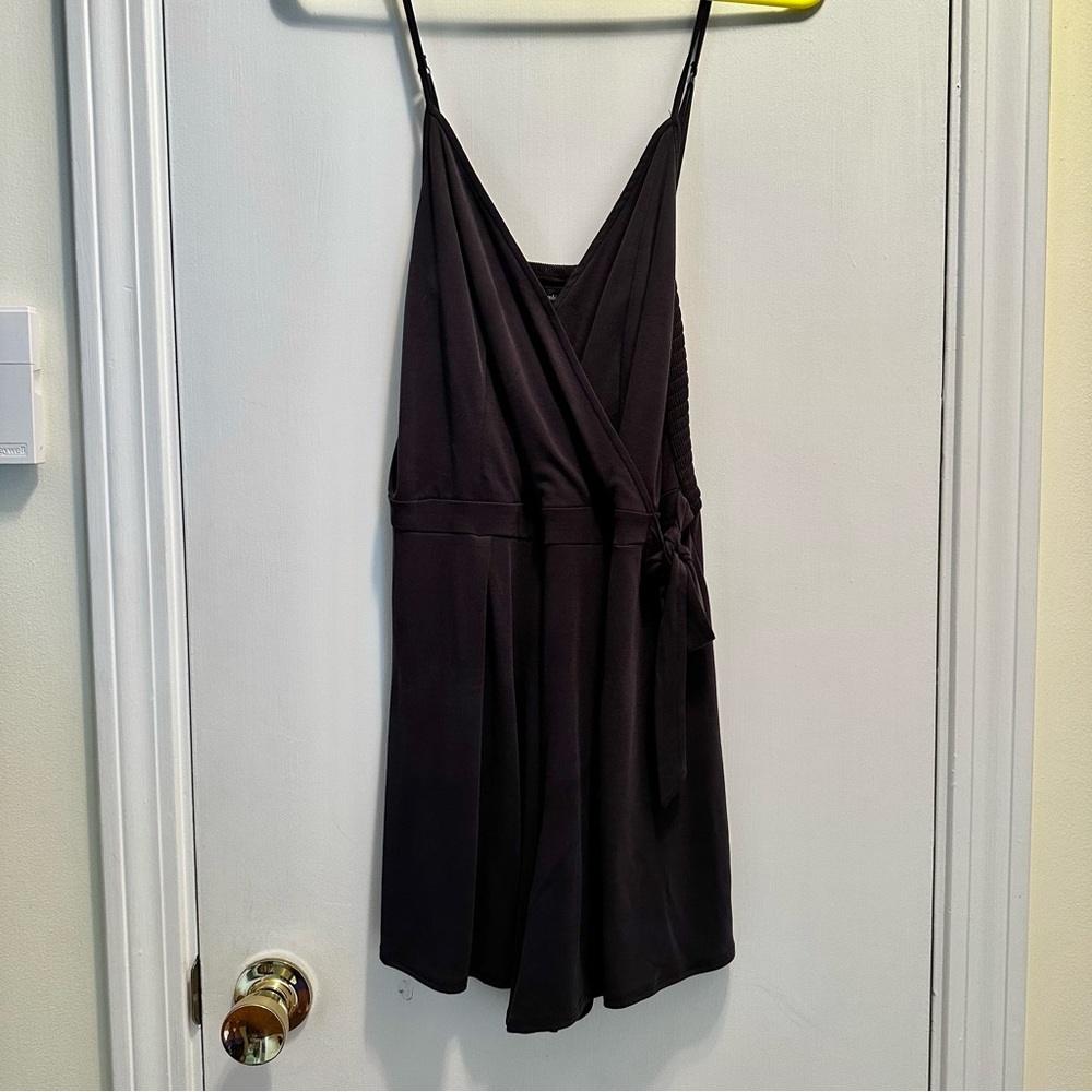 A&F Dark gray romper